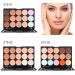 FantasyDay 15 Color Concealer Palette - High Opacity Contour Kit with Brushes & Sponge | Long-Lasting Full Coverage Color Corrector - Buy Online on SooperMarket.com