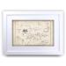HWC Trading FR Winnie the Pooh Map A3 Framed Printed 100 Aker Wood Nursery Print Baby Shower Room Gifts New Born Bedroom Gift Print Photo Picture Frame Display