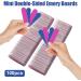 100 Pcs Mini Nail File Nail Buffer Block for Natural Nails Double-Sided Emery Board Nail File Set Professional Nail Polisher for Natural Artificial Nails in Salon Home Use - Buy Online on SooperMarket.com