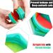 3 Pieces 26ml Hexagon Silicone Container Wax Carving Container Silicone Honeybee Container with Carving Tool for Essential Oil  Lip Balm  Spices (Assorted Color) - Buy Online on SooperMarket.com
