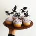 25PCS Dragon Cupcake Toppers Glitter Fantasy Birthday Cupcake Flying Dragon Cupcake Toppers Theme Baby Shower Kids Birthday Party Cake Decorations Supplies Black - Buy Online on SooperMarket.com