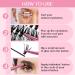 280 Pcs 40D+50D Mixed Cluster Lashes - DIY Eyelash Extensions at Home - 9-15 Mix - Large Size - Buy Online on SooperMarket.com