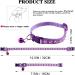 Flymind Puppy Collars 19Pcs Whelping ID Collars with Bell - Adjustable Soft Nylon Litter Collars for Newborn Pets - Non-Breakaway - Buy Online on SooperMarket.com