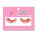 Kara Beauty Red Colored Fabulashes - 3D Faux Mink Synthetic Strip Lashes for International Shipping - Buy Online on SooperMarket.com