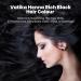 Vatika Henna Hair Colour Rich Black 100% Ammonia Free 6 x 10g Sachtes - 60g Black 10 g (Pack of 6) - Buy Online on SooperMarket.com
