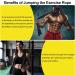Weighted Jump Rope - 1.3 kg Spring Rope for Men & Women | Heavy Jumping Rope for Home Training & Muscle Building - Buy Online on SooperMarket.com