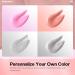 Morovan Poly Gel Nail Kit for Beginners - Pink Nude Poly Gel Nail Kit with UV Lamp | Professional Nail Extension Starter Kit with French Nail Art - Buy Online on SooperMarket.com