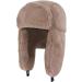 MioCloth Faux Fur Winter Earflap Hat | Russian Ushanka Cap with Fur Lining - Buy Online on SooperMarket.com