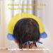 Kids Shower Cap: KAMHBE Baby Shower Cap Shield - Adjustable Crown Hair Washing Shampoo Shield for Eyes, Ears, and Face - Yellow Monster Design - Buy Online on SooperMarket.com