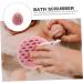 BCOATH Bath Stuff Body Wash Sponge Loofah Body Scrubber Exfoliating Sponge Bath Sponge Swirl Bath Shower Loofah Body Sponge Scrub Mesh Sponge Miss Bath Ball Frosted Pink Polyurethane - Buy Online on SooperMarket.com