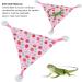 Alvinlite Reptile Hammock 2-Pack - Pink Strawberry Pattern Lizard & Bearded Dragon Climbing Accessories (33x33x46cm) - Buy Online on SooperMarket.com
