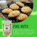 Premium Raw Pine Nuts 16 oz (1 lb) - Steam Pasteurized for Freshness | Ideal for Pesto, Salads, & Roasting | By I'M A NUT - Buy Online on SooperMarket.com