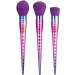 Makeup Brush Set 10pc LaRoc - Make Up Brushes for Blusher Foundation Brush Concealer Brush Eyeliner Eyeshadow Cream & Liquid Make Up Anti-Shedding Bristles - Rainbow Effect - Buy Online on SooperMarket.com