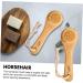 Housoutil Horse Hair Face Brush - Gentle Exfoliating Pore Cleaner & Facial Cleansing Brush for Dead Skin Removal - Buy Online on SooperMarket.com