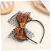 Gogogmee Bow-knot Headdress Costume for Halloween Funny Headbands Pumpkin Hairband Lace Bow Hair Hoop Bat Costume Masquerade Party Boppers Halloween Decoration Carnival Hair Band Cloth - Buy Online on SooperMarket.com