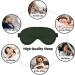 Buy SSIMOO Hunter Green Floral Petals Pattern Sleep Mask - Adjustable Breathable & Fashionable Eye Mask for Comfortable Sleep - International Shipping Available - Buy Online on SooperMarket.com