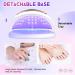 Buy Wisdompark 268W UV LED Nail Lamp - LCD Touch Screen 4 Timer Settings Perfect for Gel Nails - International Shipping - Buy Online on SooperMarket.com