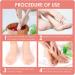 Fluhaw Silicone Moisturizer Socks - 2 Pairs for Soft Smooth Feet | Aloe Slide-Resistant Gel Socks for Dry Cracked Skin & Calluses | Ultimate Foot Care - Buy Online on SooperMarket.com