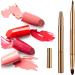 WLLHYF Professional Double Sided Retractable Lip Brush - Portable Travel Lip Makeup Applicator for Women and Girls (Gold) - Buy Online on SooperMarket.com