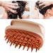 Perfeclan 4x Manual Head Scalp Massage Brush - Handheld Shampoo Brush for Spa & Hotel Use | Enhance Hair Care & Relaxation - Buy Online on SooperMarket.com