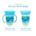 Nuby 360 Edge 2 Stage Rim Cup 8oz Dolphins Aqua - Removable Handles, Hygienic Cover | 12M+ | 240ml (80818) - Buy Online on SooperMarket.com