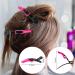 2-Piece Parting Comb & 6-Piece Hair Clip Set for Women - Rat Tail Cutting Comb with Wide & Fine Teeth | Salon Hairdressing Tools - Buy Online on SooperMarket.com