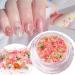 1Box 3D Dried Flower Nails Art Nail Accessories Elegant Nails Art Adornments Decoration Perfect For Nail Decoration Mixed Flowers For Nails Art S053A - Buy Online on SooperMarket.com