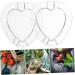 BCOATH 2 Sets Heart Shaped Tomato Mold Tomatoes Fruit Accessory Convenient Fruits Plastic Shaping Abrasives - Buy Online on SooperMarket.com