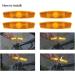 6 Pcs Bike Reflectors Front Rear Kit - Mountain Bike Safety Warning Accessories for Night Cycling - Orange Handlebar Seatpost Reflectors - Buy Online on SooperMarket.com