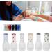 Glitter Soak Off Gel Nail Art Tool 6 Colors Nail Art UV Gel Manicure Polish Gift Set Non-Toxic Safe for Nails Eye-Catching Colors Lightweight & Portable Holographic Laser - Buy Online on SooperMarket.com
