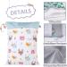 Seaur Cloth Diaper Pockets - Washable & Reusable Organizer Bag for Beaches Fitness Hiking & Travel | 30x40 cm | Color 11 - Buy Online on SooperMarket.com