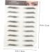 Beavorty 36 pcs eyebrow stickers stickers 4d hair- eyebrows eyebrow tattoo stickers Cejas cosmetic - Buy Online on SooperMarket.com