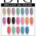 Didier Lab - Premium UV Gel Nail Polish - Brillant No. 19 - Gel Nail Varnish - Nail Art - Long-Lasting High Gloss Wear - Blue Gel Nail Polish - Gel Nails - Glitter Gel Nail Polish - Rich Pigment - Buy Online on SooperMarket.com