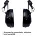 3M Peltor ProTac III Slim Hearing Protection Headset - Helmet Version - Black | Enhance Safety & Comfort - Buy Online on SooperMarket.com