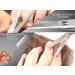 Premium Hair Scissors with Micro-Serration & Rounded Tip for Precision Cutting - Ideal for Professionals & Home Use | Fast International Shipping - Buy Online on SooperMarket.com