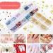 3D Nail Art Decorations Kit Nail Dotting Pen Color-Nail Rhinestones Nail Glitter Pink - Buy Online on SooperMarket.com