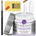 Saviland 3.5oz/100g Clear Builder Nail Gel Kit - Large Capacity Nail Extension Gel Kit Nail Strengthen Hard Gel Set with 100pcs Nail Forms Nail Brush A1-100g Clear