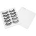 Reusable Eyelashes Lightweight and Portable 5 Pairs 6D False Eyelashes Hand Made Eyelashes Soft and for Salon for Home(GL701) - Buy Online on SooperMarket.com