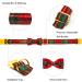 Shop Lionheart Glory Christmas Checkered Dog Collar & Bowtie - Adjustable X-Large Red-Green Dog Collar for Big Dogs - Comfortable & Stylish Dog Shoe Collar - Buy Online on SooperMarket.com