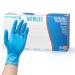 Defender Safety - Nitrile Examination Gloves Medical Grade Chemo-rated Powder Free (Blue) (Click for Sizes & Quantity) Large Box (100 Gloves)