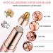 Rechargeable Electric Eyebrow Hair Remover for Women - Painless Hair Removal Razor with 2 Replacement Heads - Buy Online on SooperMarket.com