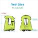Adjustable Inflatable Snorkel Vest for Adults and Kids - Green | Water Sports Safety Gear | SOLY - Buy Online on SooperMarket.com
