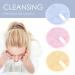 FRCOLOR 3Pcs Makeup Remover Pads - Soft Cleansing Cotton Round Beauty Sponge for Effortless Makeup Removal - Buy Online on SooperMarket.com