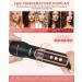 5 in 1 Curling Iron Set - Ohuhu Curling Wand with Interchangeable Ceramic Barrels LED Display & Heat Protective Glove for Perfect Curls - Buy Online on SooperMarket.com
