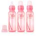 Dr. Brown's Girls' 6-Pack 8 oz. Bottles - 3 Lavender, 3 Pink - Natural Flow Design - Buy Online on SooperMarket.com