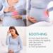 Navaris Thermo Pads Chest Pillow Set - 2 Gel Pearl Cooling & Heating Pillows for Breastfeeding - Reusable Warm Cold Compress - Blue - Buy Online on SooperMarket.com