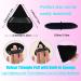 3-Piece Metyond Soft Triangle Makeup Puffs for Flawless Face Contouring - Black - Buy Online on SooperMarket.com