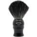 Edwin Jagger 1EJ336SYN Classic Black Vegan Exfoliating Shaving Brush - Imitation Ebony - Buy Online on SooperMarket.com