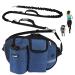 Pecute jogging leash dogs with belly belt powers of dog leash for large and medium -sized dogs leash dog with belt bag elastic running leash for dogs dog leash for running jogging blue up to 110kg