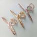 3pcs Metal Strong Hair Claw Clips - Nonslip Large Hair Claw Clip Set for Fashionable Hair Styling - Perfect for Women and Girls with Thin or Thick Hair (Rose Gold, Silver, Gold) - Buy Online on SooperMarket.com